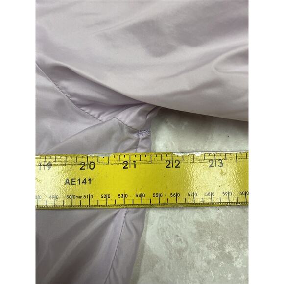 The Zod Club Womens Windbreaker Jacket Long Sleeve Violet Size Medium - Picture 4 of 6